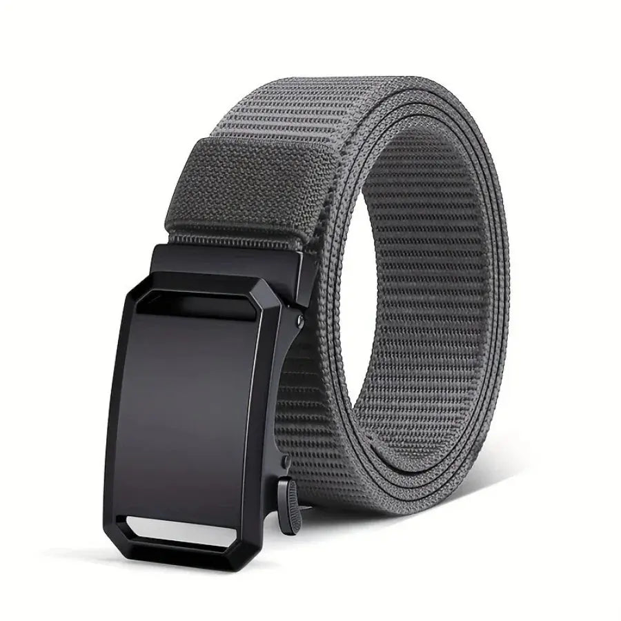 New Automatic Buckle Belt, Canvas Tactical Workwear - Suncollections