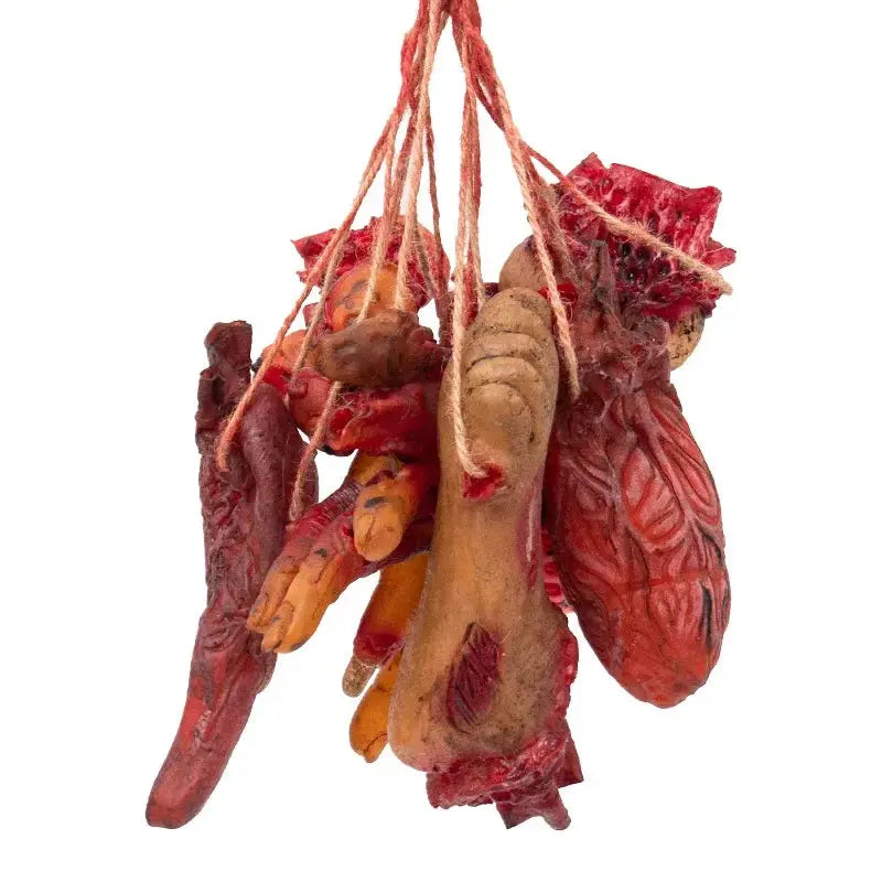 Hanging Pendant Scary Bloody Eyeball Finger Hanging Props Horror Halloween Ornament  Haunted House Halloween Party Scary Props Suncollections