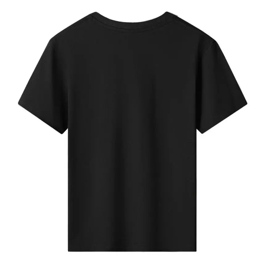 JD Letter Print Summer Cotton Kids Brand Sports Short Sleeve Kids Girls T-shirt Boy Fashion Sports short sleeve Children's Tops - Suncollections