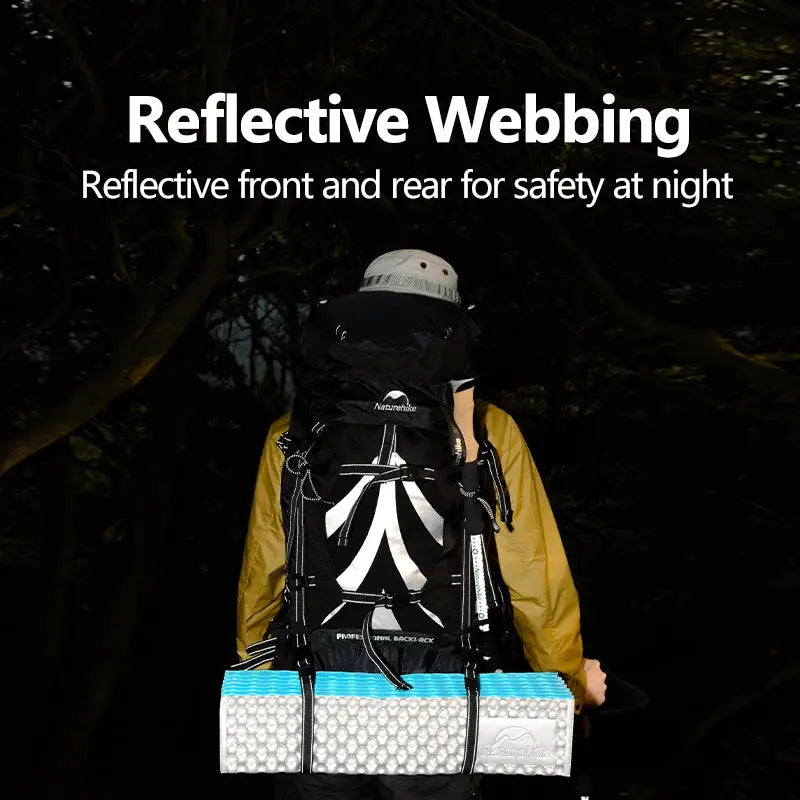 Naturehike 70L Camping Backpack Ergonomic Large Capacity Hiking Bags For Man With Rain Cover Outdoor Travel Trekking Backpacks - Suncollections