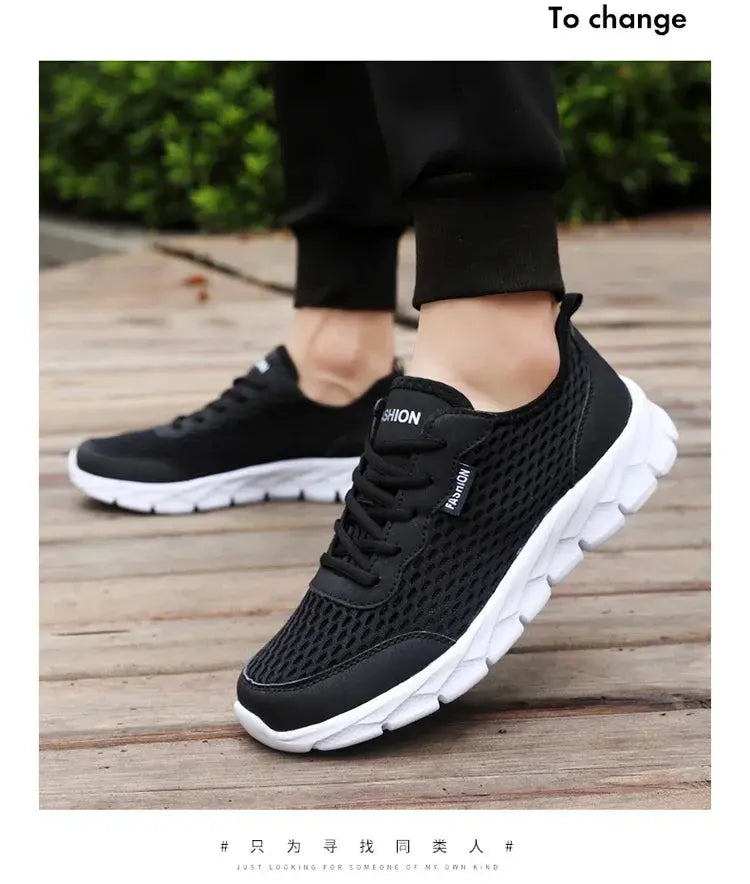 YRZL Men's Tennis Lightweight Breathable Mesh Athletic Shoes Outdoor Jogging Running Walking High Quality Sport Sneakers for Men Suncollections