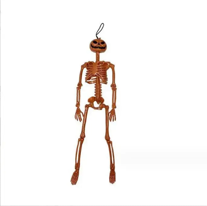 Halloween Skull Skeleton 40/90cm Posable Skeleton Human Shape Bones Halloween Party Home Decorations Haunted House Horror Props Suncollections