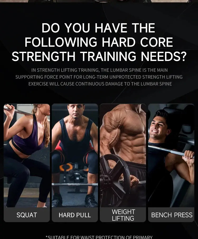 Quick Locking Weightlifting Belt Adjustable Nylon - Suncollections