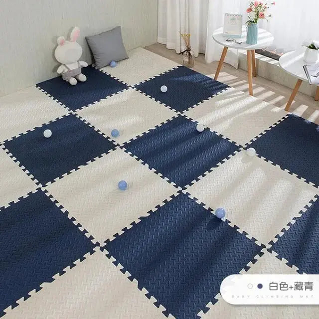16pcs Foam Baby Play Mat Puzzle Mat Kids Interlocking Exercise Tiles Rugs Puzzle Floor Tiles Toy Carpet Soft Carpet 30*30*1cm Suncollections