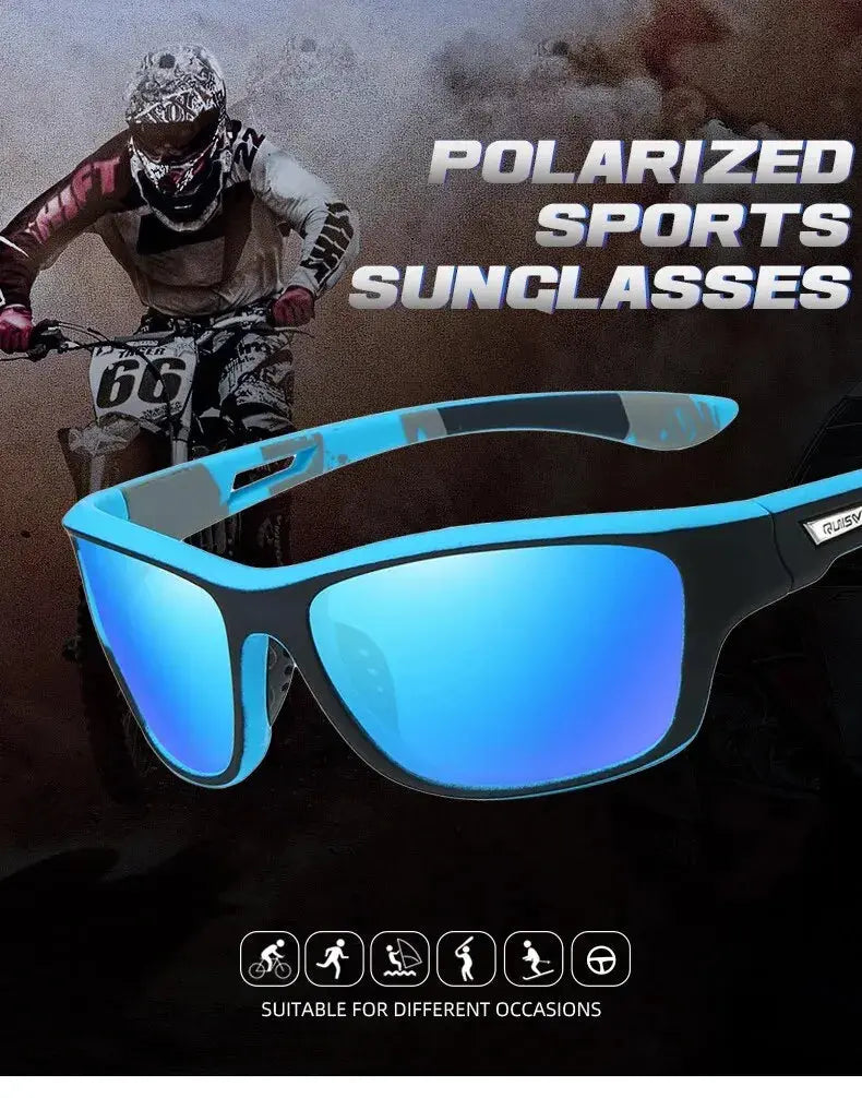 Classic Outdoor Sports Polarized Sunglasses Men Women Cycling Climbing Skiing Fishing Driving Vintage Sun Glasses UV400 Eyewear - Suncollections