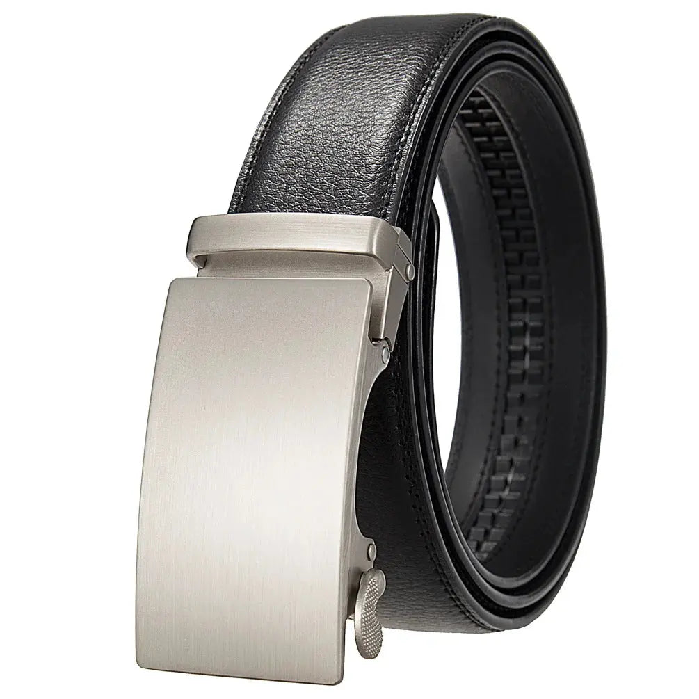 Famous Brand Belt Male Designer Automatic Buckle Genuine Leather - Suncollections