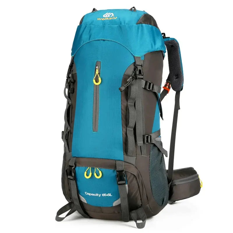 70L Camping Backpack Large Capacity Hiking Travel Outdoor Sports Waterproof Trekking Climbing Mountaineering Double Shoulder Bag - Suncollections