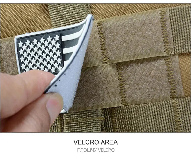 40L Camping Backpack Men's Bag Travel Bags Tactical Molle Climbing Rucksack Hiking Outdoor Reflective Shoulder Fishing Bag - Suncollections