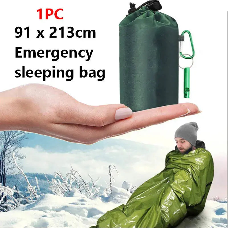 Portable Waterproof Emergency Survival Sleeping - Suncollections