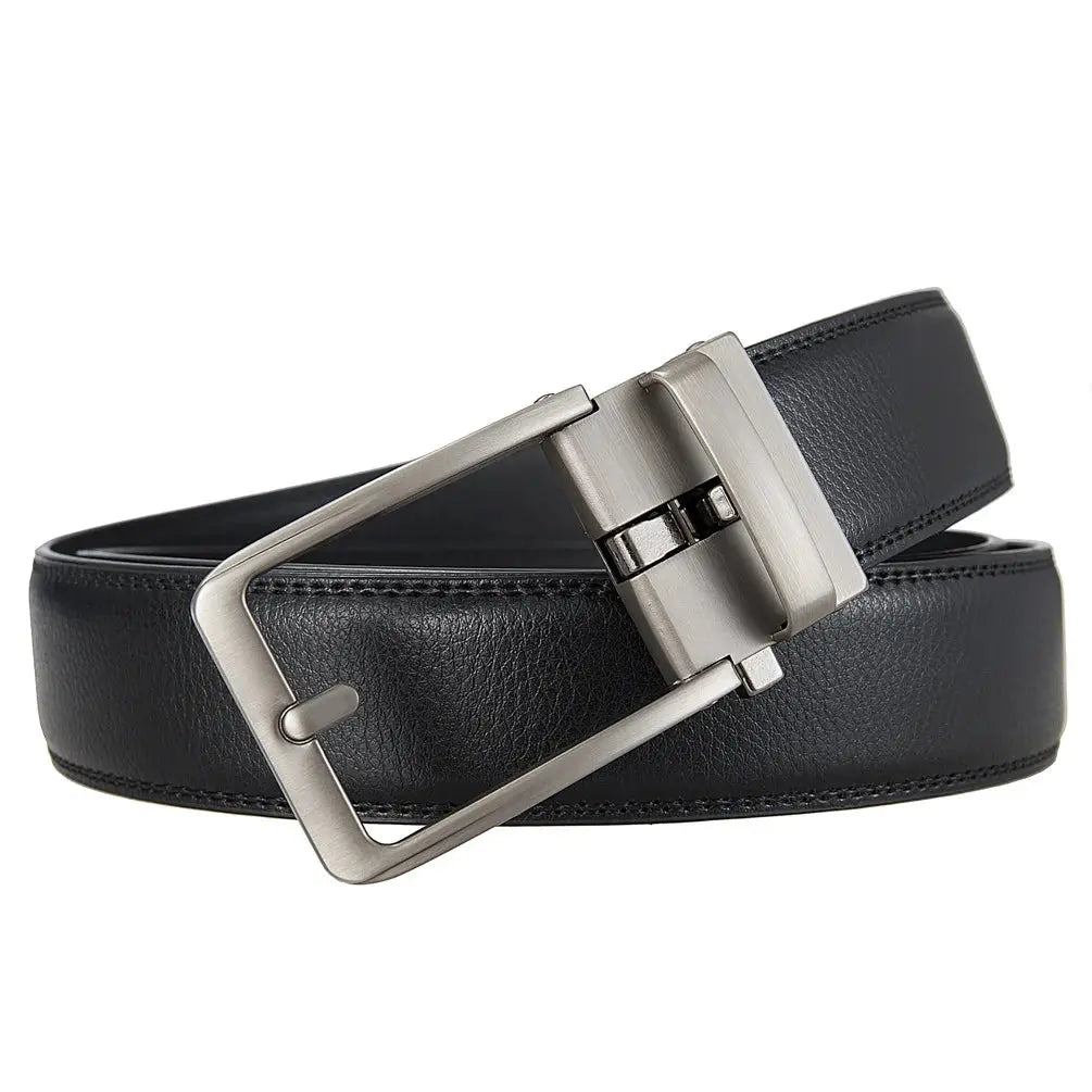Famous Brand Belt Male Designer Automatic Buckle Genuine Leather - Suncollections