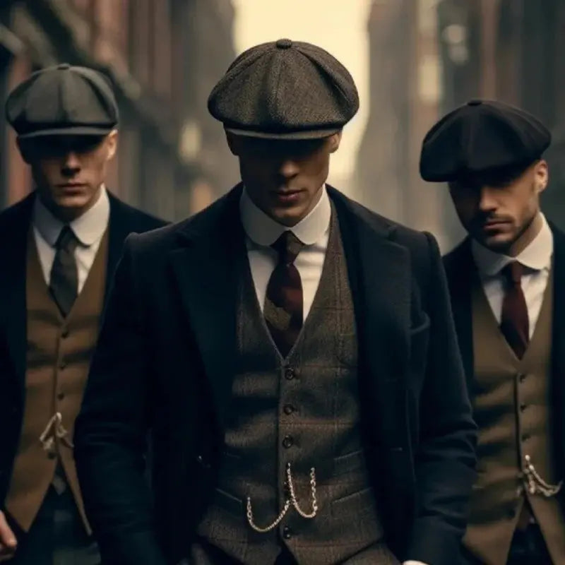Classic Blinders Caps For Men Peaky Hat Newspaper Hat Shelby Same Style Beret Men's Sunshade Hat Suit Accessories Men's Gifts - Suncollections