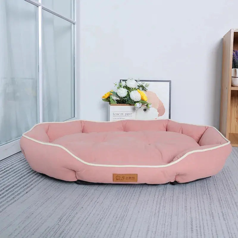 Pet Sofa Sleeping Bed Large Dog Bed House for Cats Big Space Dog Sofa Sleeping Mat Winter Warm Dog Cushion Suncollections