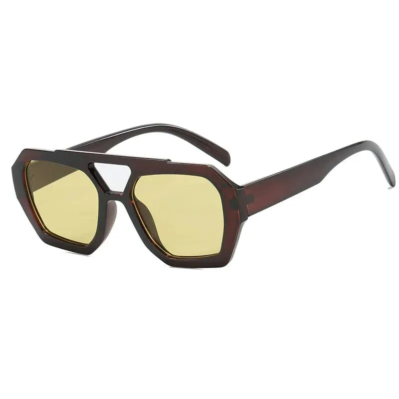 Vintage Square Sunglasses for Women/Men - Suncollections