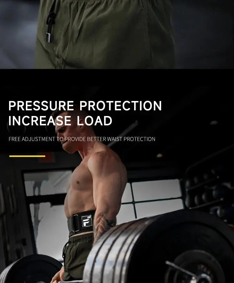 Quick Locking Weightlifting Belt Adjustable Nylon - Suncollections