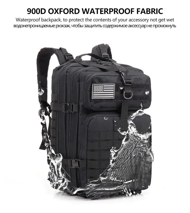50L Man Tactical Backpacks Outdoor Traveling Bag - Suncollections