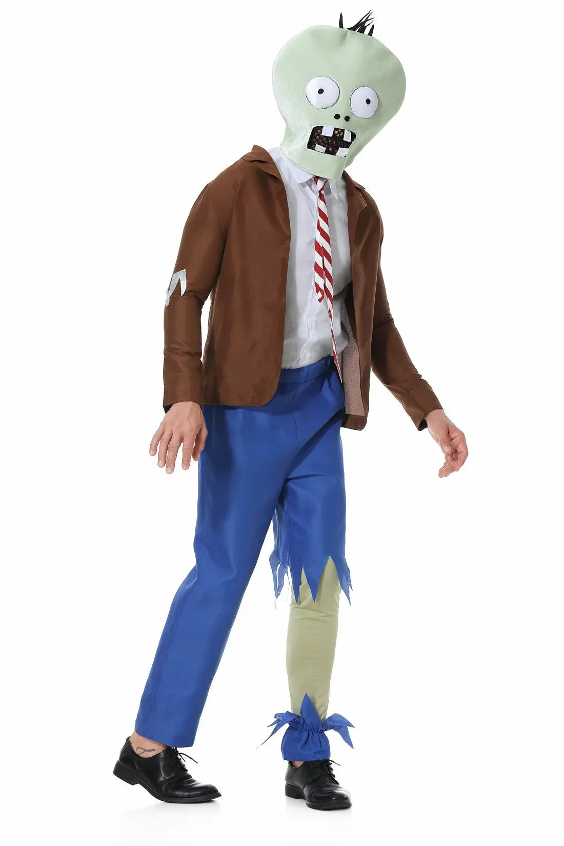 Halloween Kids Adult Funny Cosplay Game Zombies Novelty Jumpsuit Mask Outfit Clothes Festival Carnival Dress Up Party Stage Show Suncollections