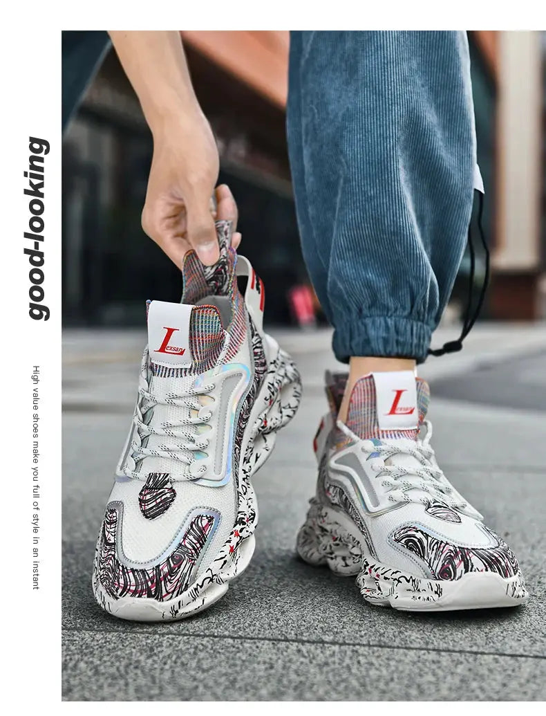 Shoes men Sneakers Male casual Mens Shoes tenis Luxury shoes Trainer Race Breathable Shoes fashion loafers running Shoes for men Suncollections