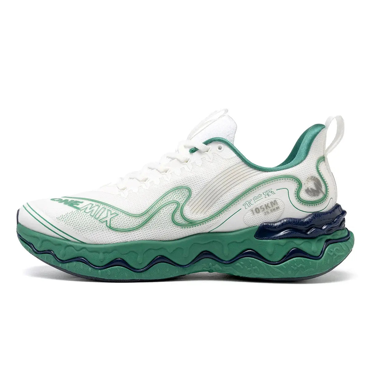 ONEMIX New Running Shoes for Men Road Marathon Outdoor Training Shoes Elastic Training Shoes Cushioning Casual Tennis Sneakers Suncollections