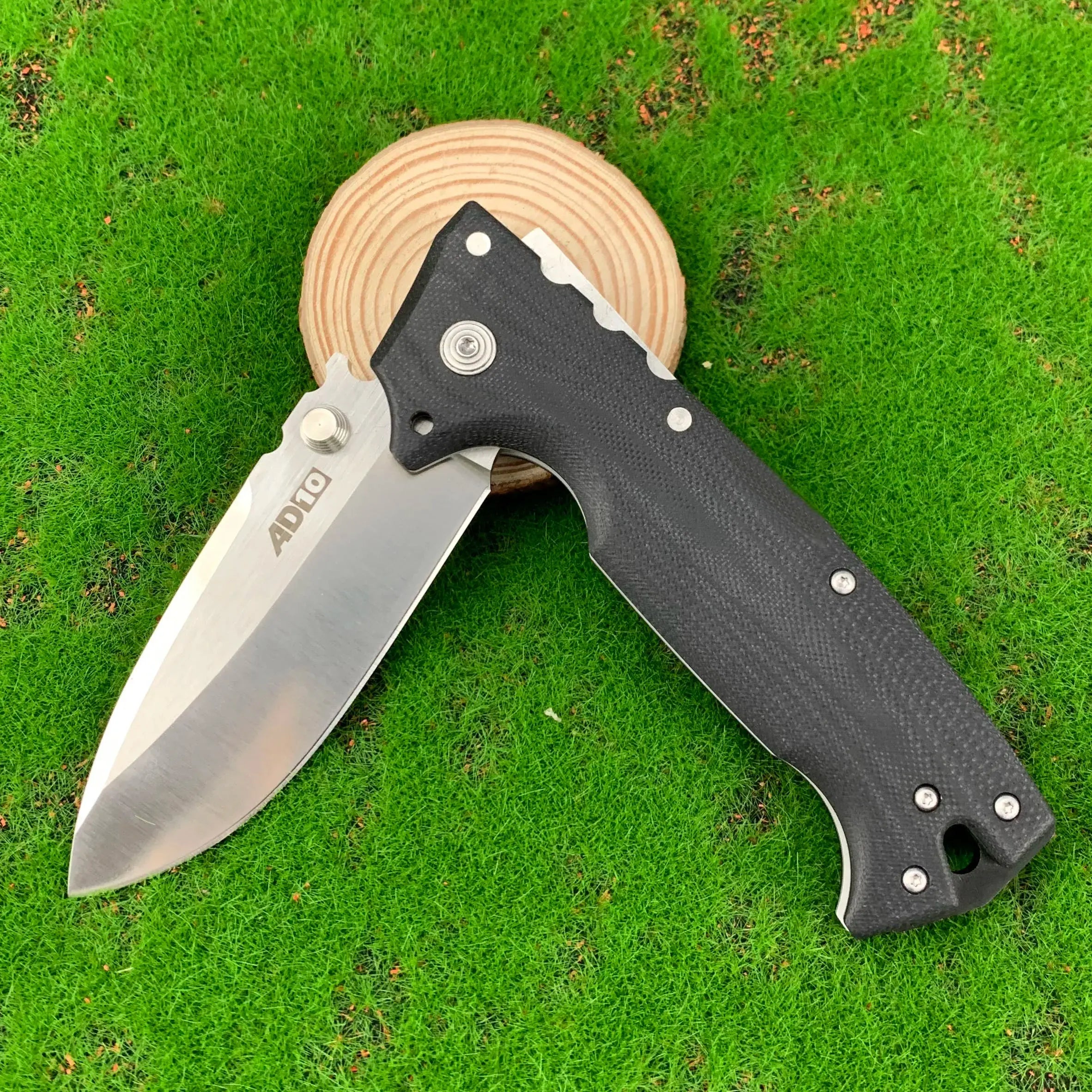 Cold AD10 Folding Knife S35VN steel Survival Tactical combat Outooor Knife EDC Hunting Portable self-defense Tools - Suncollections