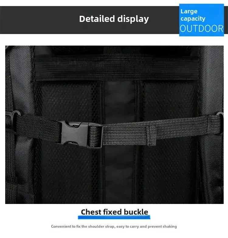 90L Waterproof Hiking Camping Backpack Trekking Bag Rucksack Large Capacity Travel Outdoor Sports Bags Camping Equipments - Suncollections