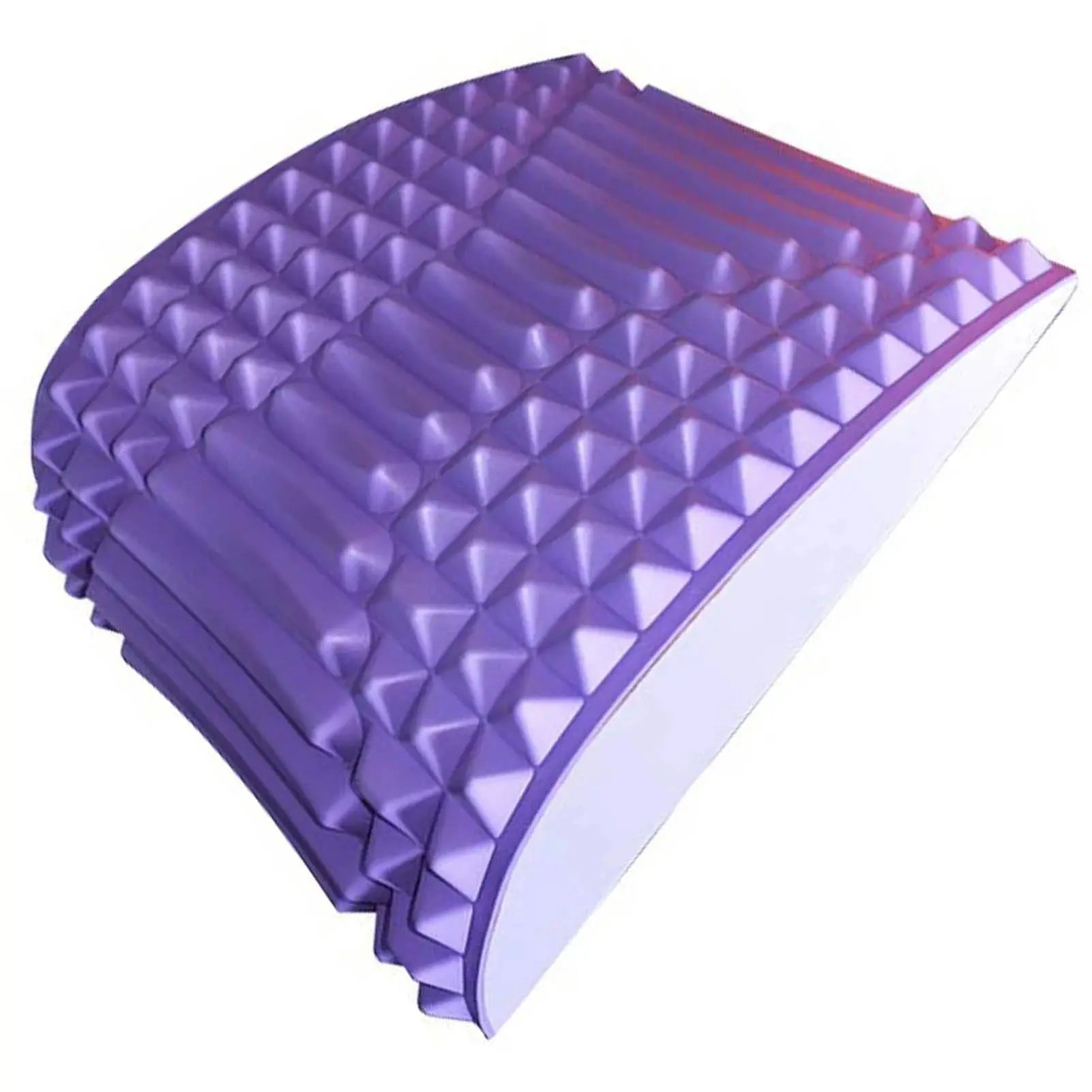 Back Stretcher Back Cracker Back Cracking Device Spine Deck Back Board Lumbar Stretcher for Lower Back Pain Relief Suncollections