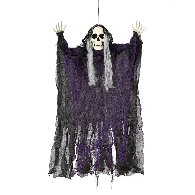 Hanging Halloween SkeletonGhosts Decorations Grim Reapers for Halloween Outdoor  Halloween Sound Control Light Up Ghost Suncollections
