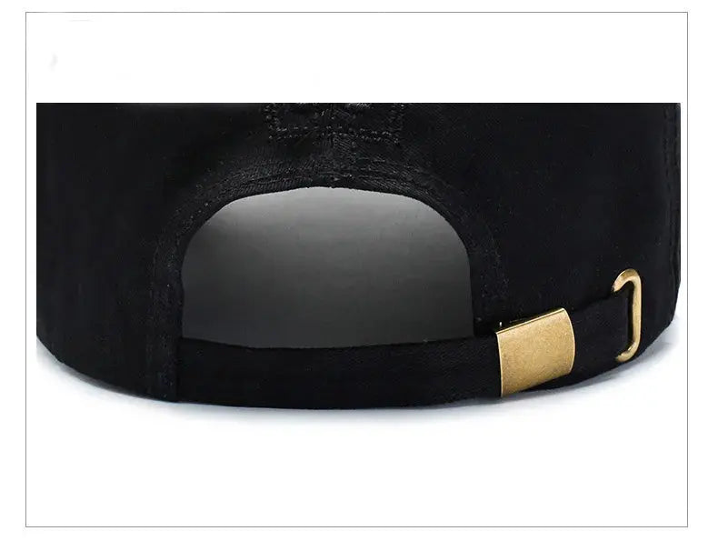 Spring New Baseball Cap Men's Korean Version Trendy Cap Outdoor Embroidery Sunhat Women's Sunscreen Cap Red Label Small A - Suncollections