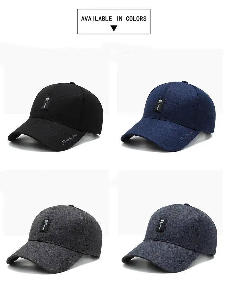 Hatsmen, Spring And Autumn Caps, Middle-Aged And Elderly, Old Man Hats, Four Seasons, Casual Asyring, Dad, Men's Baseball Caps - Suncollections