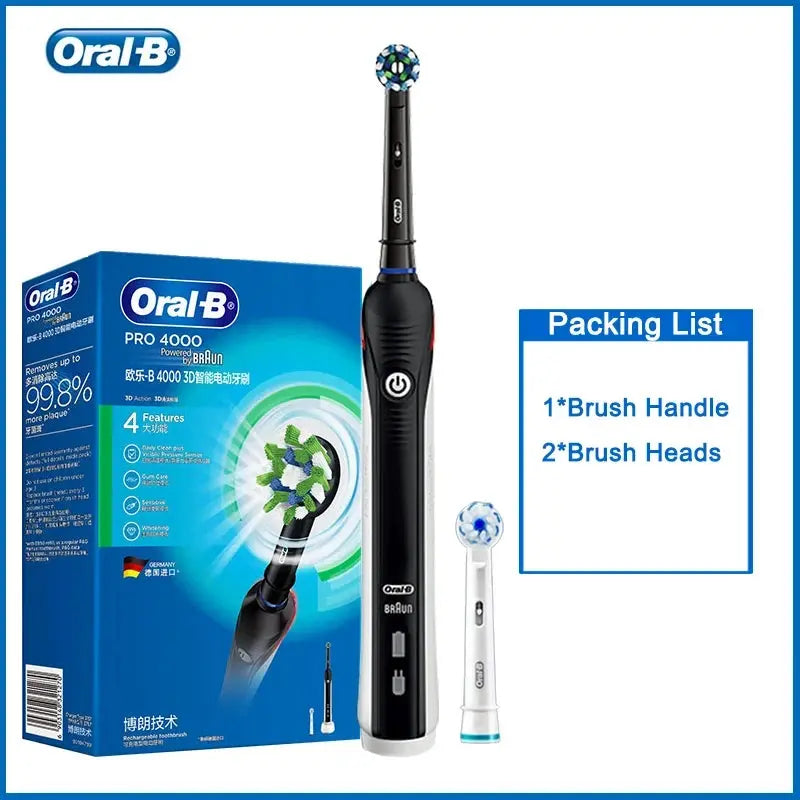 Oral B P4000 Electric Toothbrush 3D - Suncollections