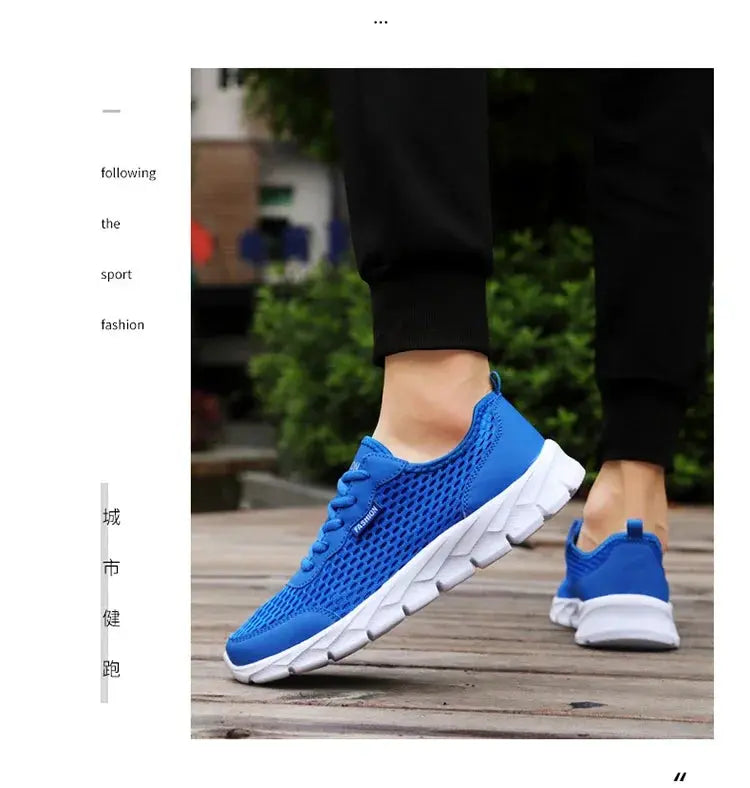 YRZL Men's Tennis Lightweight Breathable Mesh Athletic Shoes Outdoor Jogging Running Walking High Quality Sport Sneakers for Men Suncollections