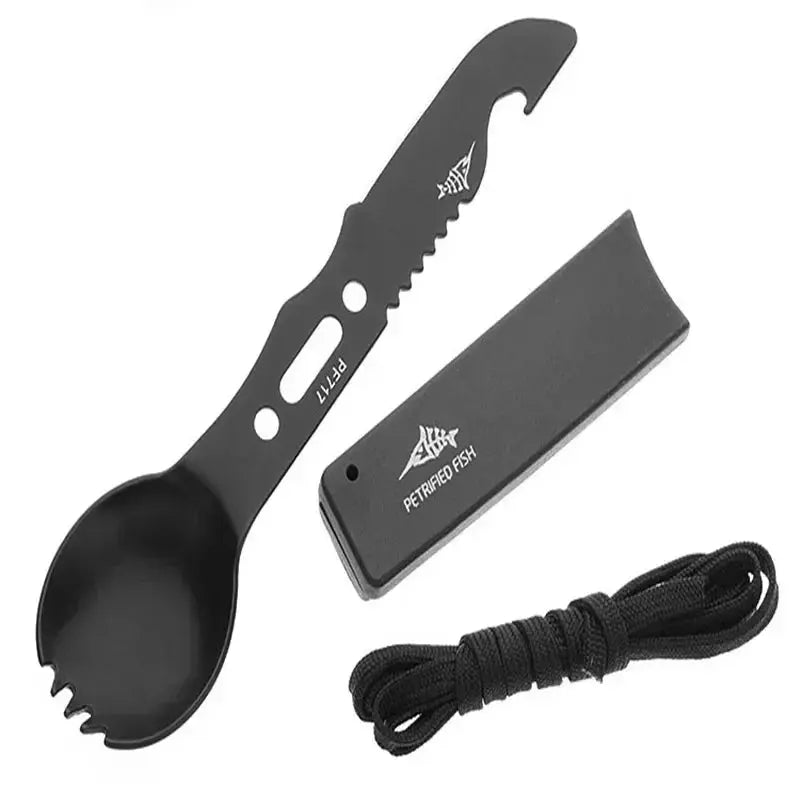 Stainless Steel Camping Tableware Knife Fork and Spoon - Suncollections