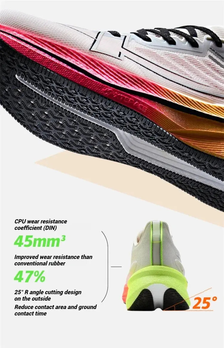 Xtep 2000km 3.0 Running Shoes For Men 2025 Spring Sneakers Cushioning Training Jogging Wear-Resistant Lightweight 875119110032 Suncollections