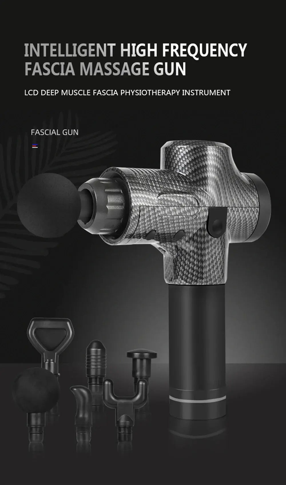 12V Professional Massage Gun With Portable Bag - Suncollections