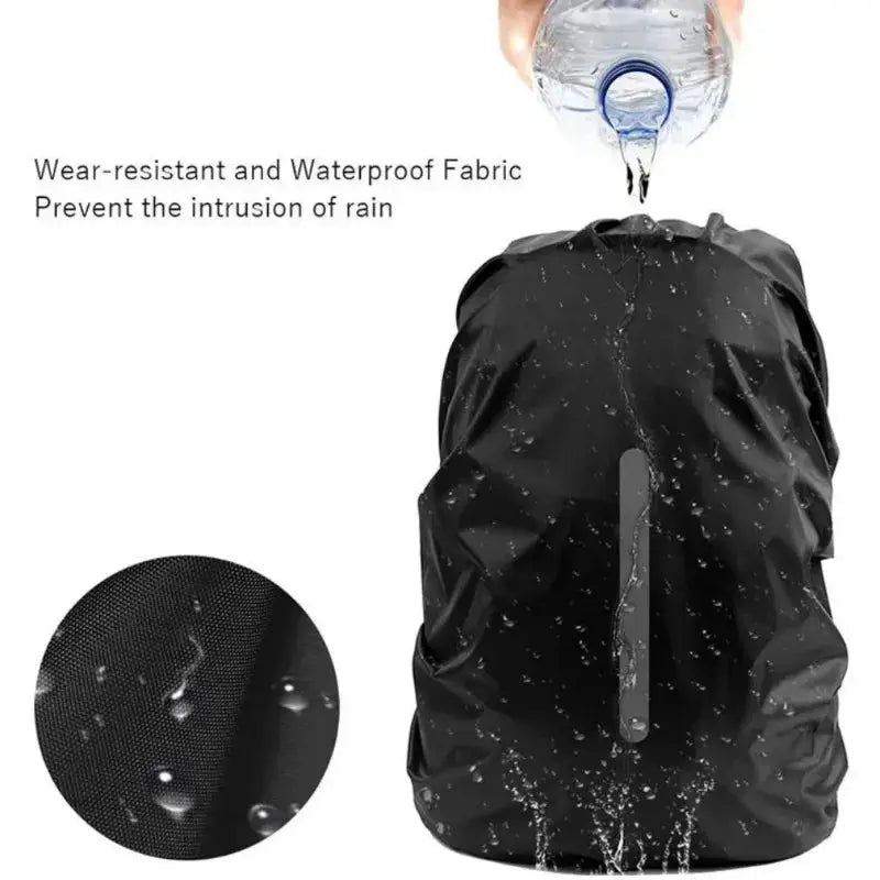 Reflective Waterproof Backpack Rain Cover Outdoor Sport Night Cycling Safety Light Rain Cover Case Bag Outdoor Camping Hiking - Suncollections