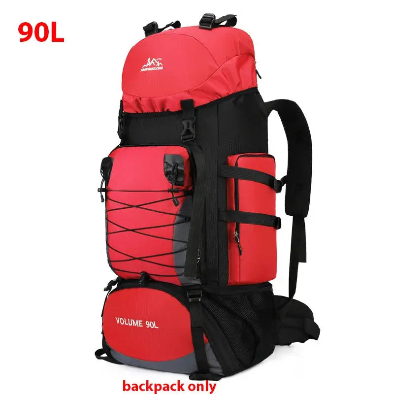 90L Travel Bag Camping Backpack Hiking - Suncollections