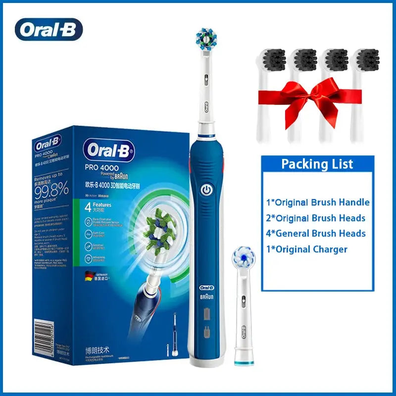 Oral B P4000 Electric Toothbrush 3D - Suncollections