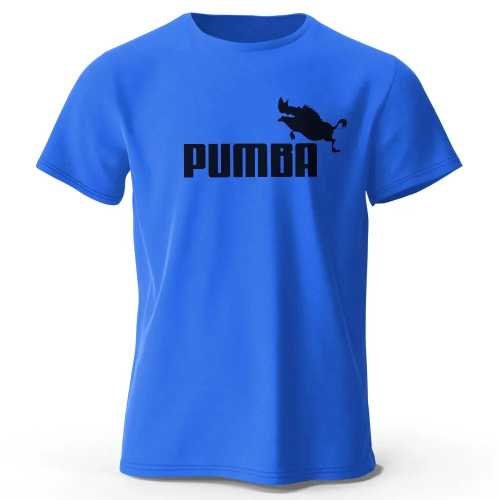 Joke The Pumba Printed Men's T-Shirt 100% Cotton Oversized Funny Graphic Tees for Men Summer Tops - Suncollections