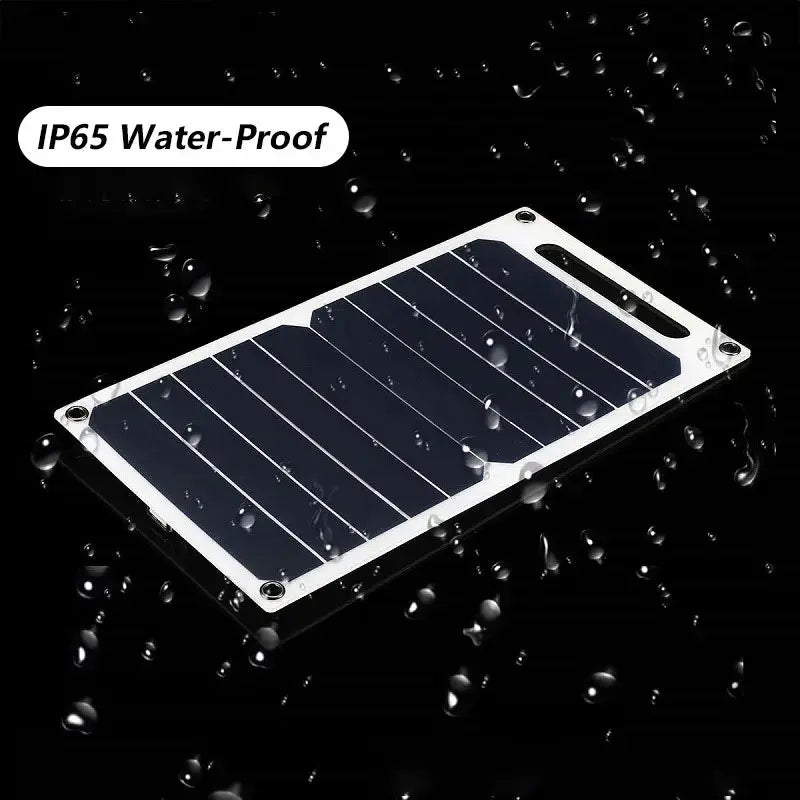 40W portable solar panel with USB interface design and 5V output solar power bank suitable for various outdoor activities - Suncollections