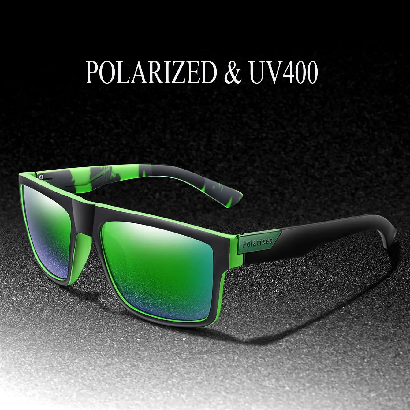 Classic Polarized Fishing Sunglasses For Men Outdoor Running Cycling Hiking Golf Glasses UV400 Windproof Fashion Goggles - Suncollections