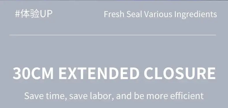 Electric Vacuum Sealer Built-in Cutter Kitchen Food Storage Seal Touch Button Dry/Wet Food Sealing Packaging Strips 10 Bags Suncollections