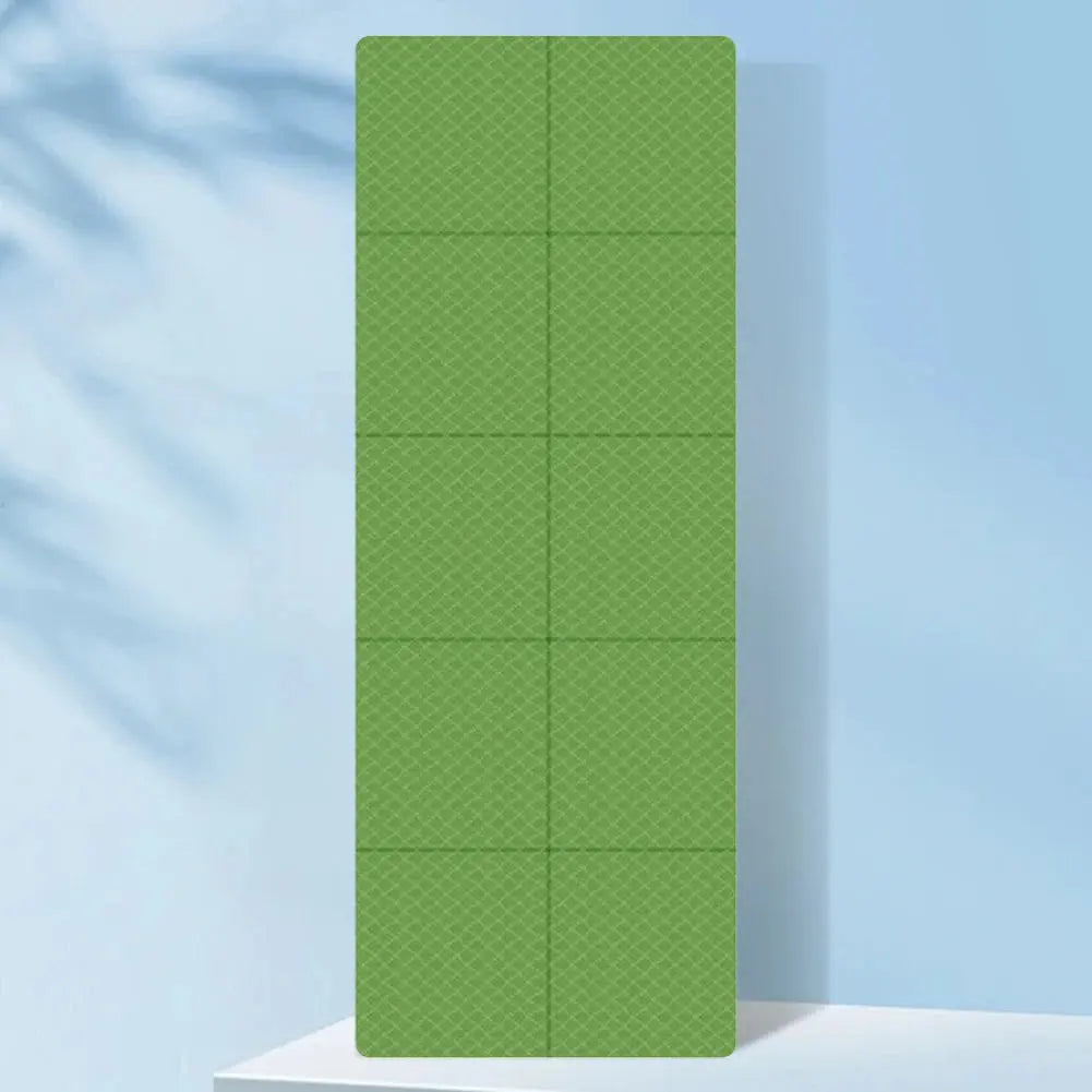 Foldable Yoga Mat 4mm Thick TPE Gym Mat Anti-Slip Yoga Mat Pilates Double Sided Multifunction Exercise Mat Yoga Pilates Workout - Suncollections
