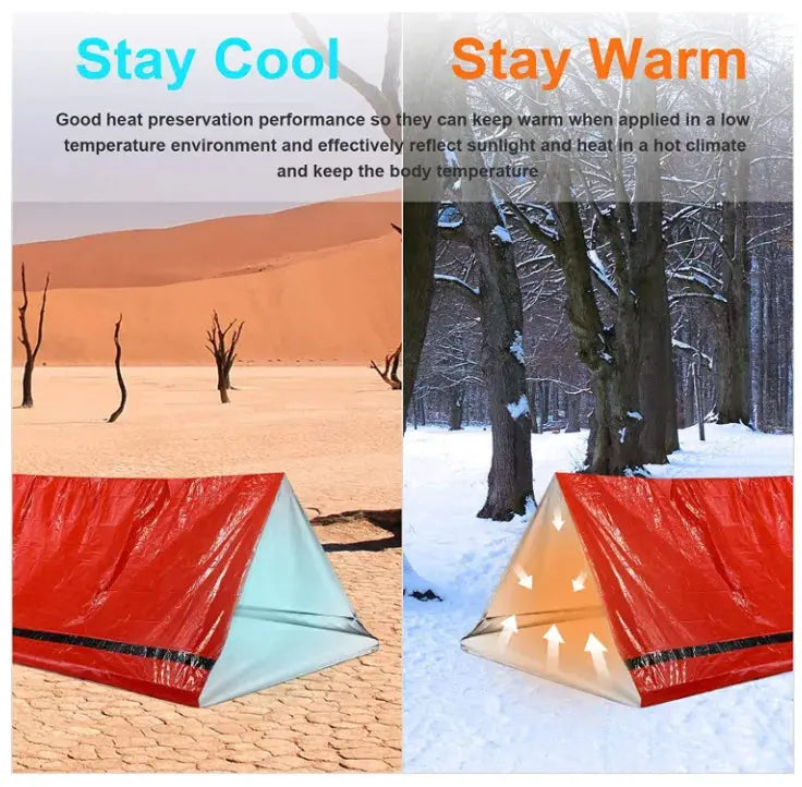 Portable Waterproof Emergency Survival Sleeping - Suncollections