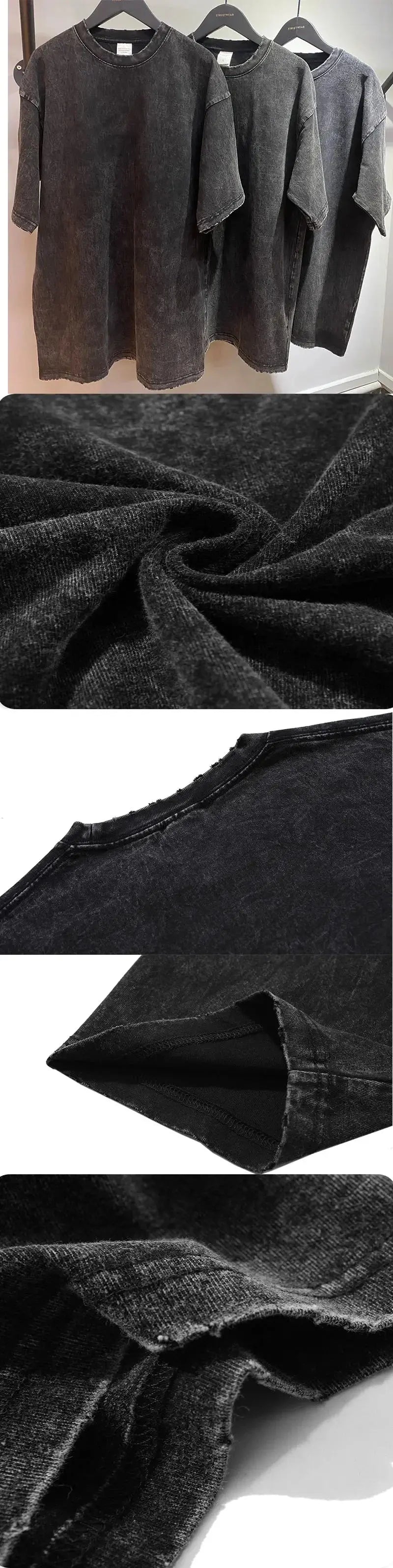 Harajuku Vintage Washed T Shirts Death Note Anime Graphic Printing T Shirt Oversize Cotton Fashion Streetwear Unisex Top Tee - Suncollections