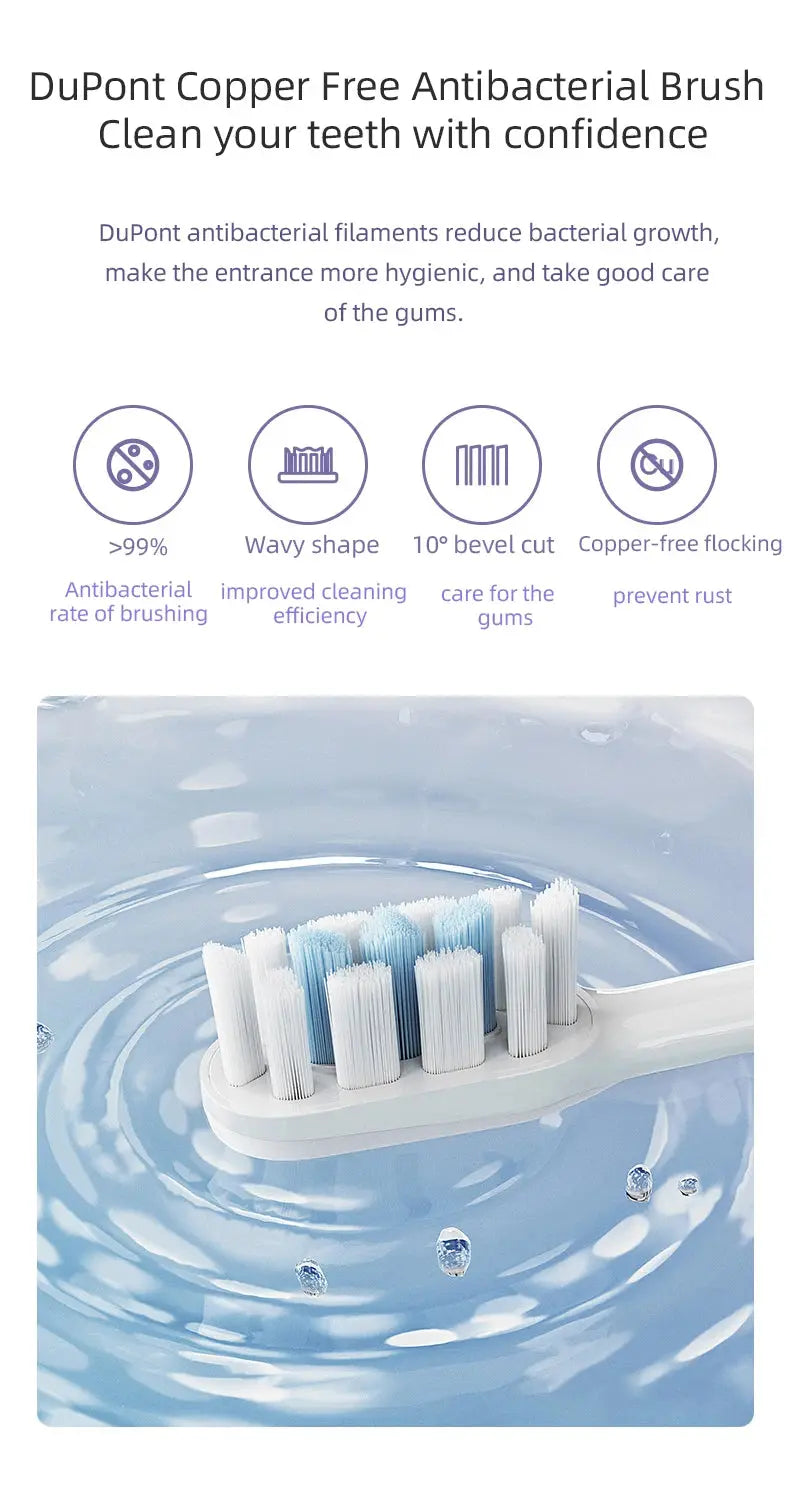 Original XIAOMI MIJIA Sonic Electric Toothbrush Set T302 - Suncollections