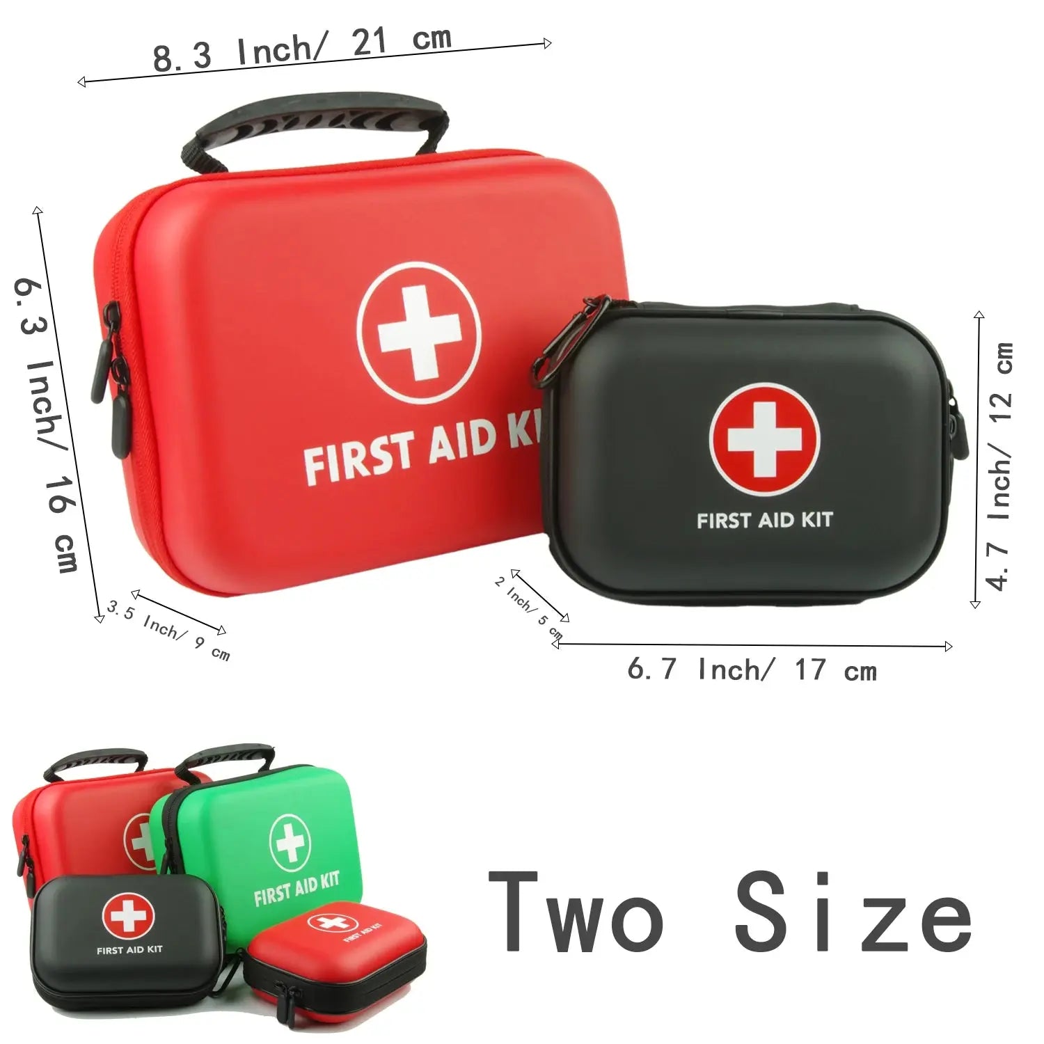 Waterproof PU First Aid Bag Empty for Outdoor Travel Car Home Emergency Survival Kit Household Camping Small Medical Box Travel - Suncollections