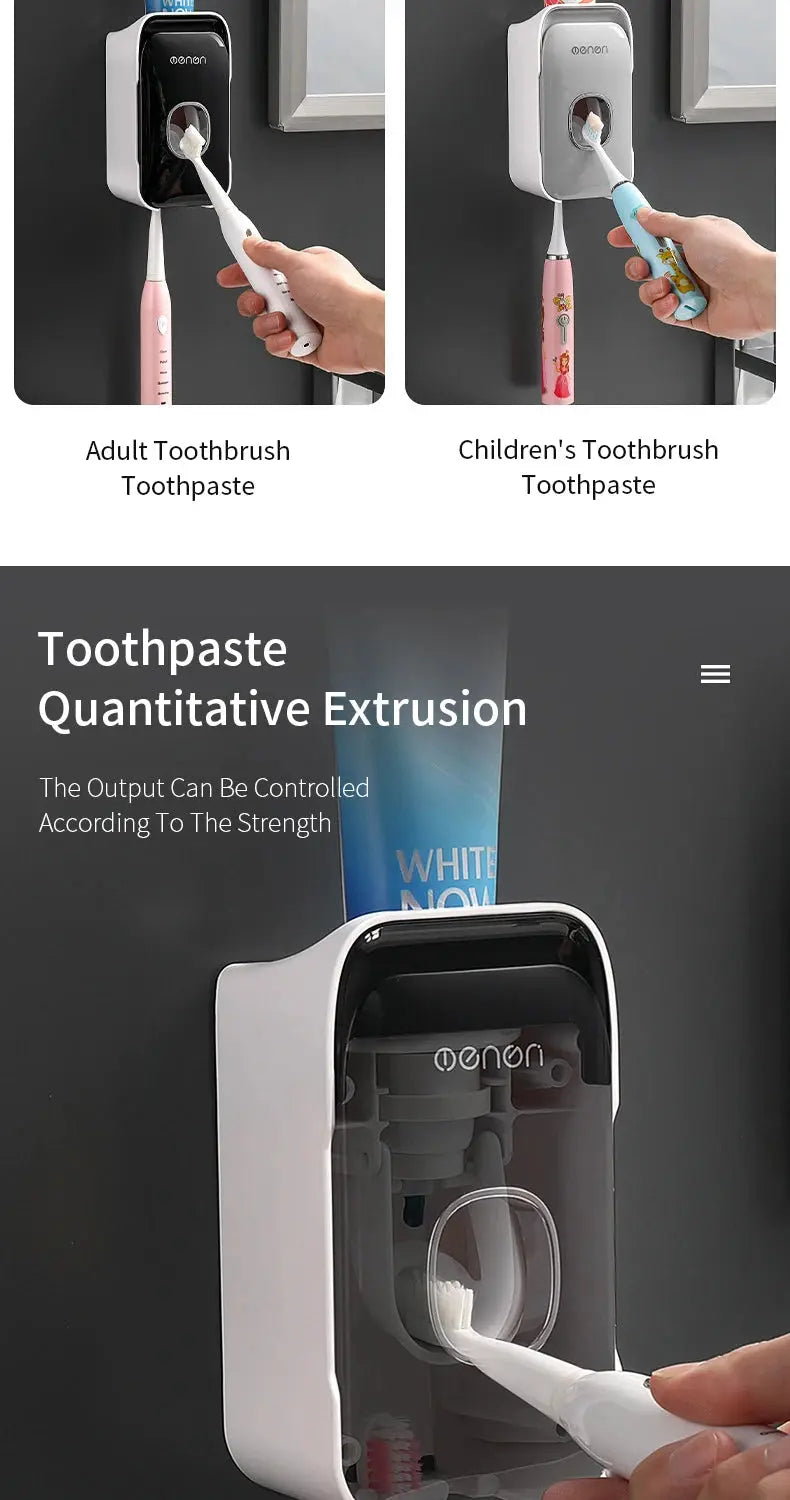Fully Automatic Toothpaste Squeezer Wall Mounted - Suncollections