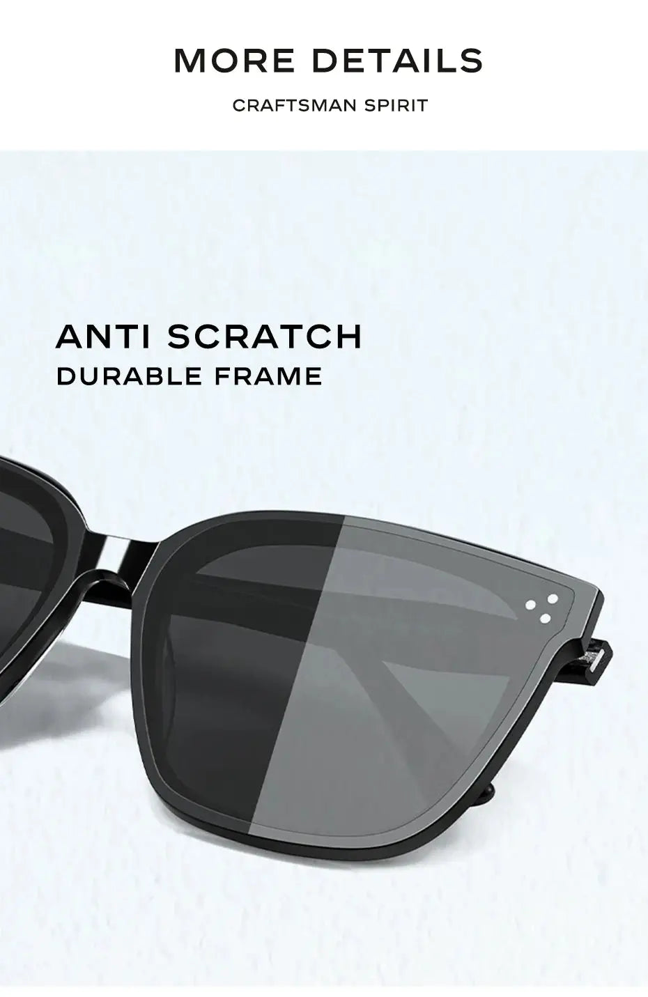 CAPONI HD Polarized Men Sunglasses Outdoor High Quality Acetate Driver Sun Glasses UV400 Protect Outdoor Square Shade CP23009 - Suncollections