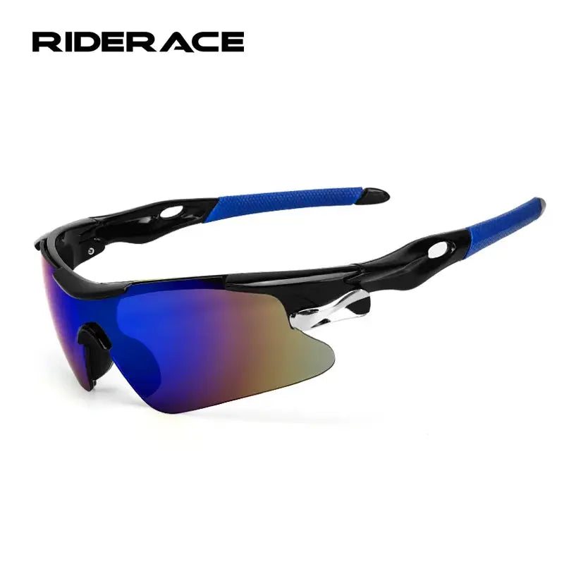 RIDERACE Sports Men Sunglasses Road Bicycle Glasses Mountain Cycling Riding Protection Goggles Eyewear Mtb Bike Sun Glasses - Suncollections
