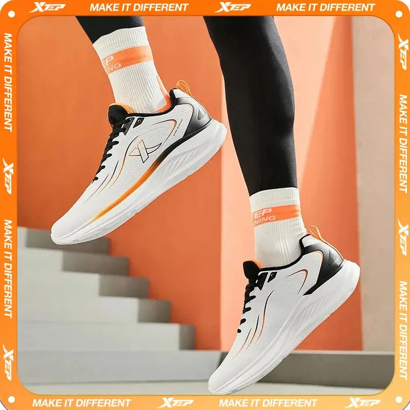 Xtep Men's Running Shoes 2000km 3.0 2025 Spring Lightweight Cushioned Wear-Resistant Training Jogging Sneakers 875119110032 Suncollections