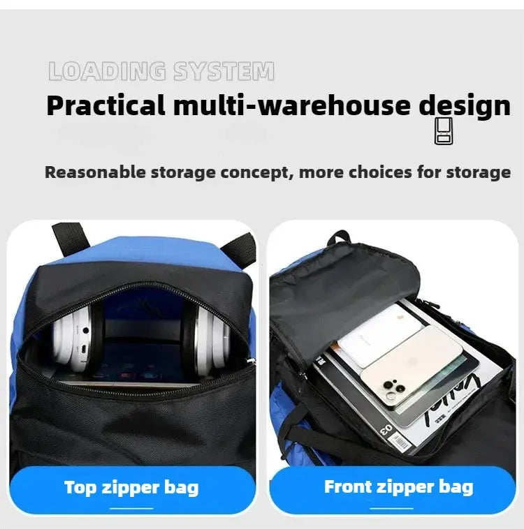 90L Waterproof Hiking Camping Backpack Trekking Bag Rucksack Large Capacity Travel Outdoor Sports Bags Camping Equipments - Suncollections